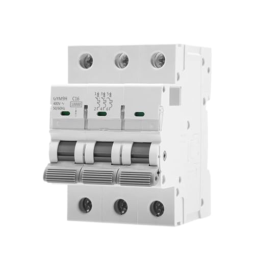Mini disjoncteur 3P 10KA pour sécuriser la pompe à chaleur de la maison 25A