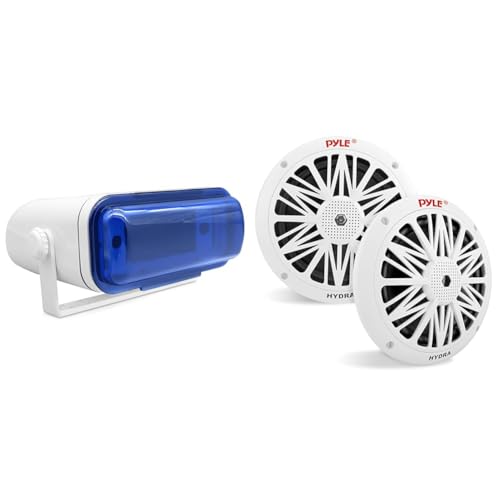 Image of Pyle Marine Stereo Housing with 6.5 inch 200W Waterproof Speakers
