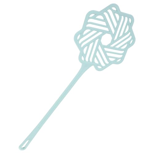 SEWOART Herramienta de Limpieza para Edredones y Alfombras Plumero Reutilizable para Eliminar Polvo Diseño Estilo Mimbre Color Verde Hielo Adecuado para Mantenimiento Doméstico