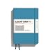 Leuchtturm1917 Medium A5 Squared Hardcover Notebook (Nordic Blue) - 249 Numbered Pages