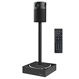 Innex Omni AI Built-in 4K 360 All-in-one Video Conference Camera, Multiple AI Mode, 4 mics and 2 Speakers, Speaker and Body Tracking, USB Plug and Play, Conference Room, for Zoom, Microsoft Teams
