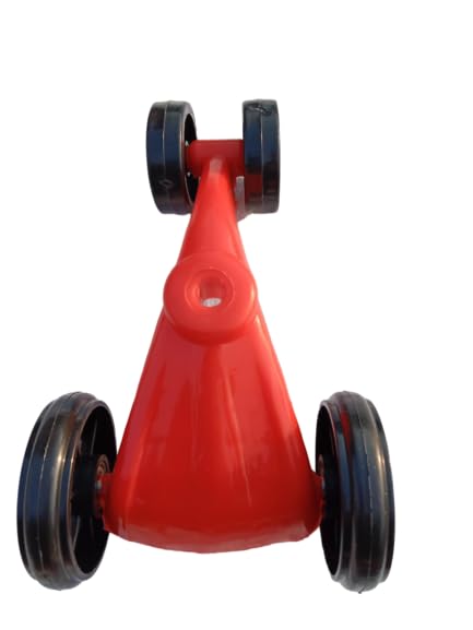 Neemo Bike 24 Automobile,Toys Magic/Swing Car Spare Part Wheel Set, Red