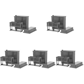 MUCKLILY 5 Sets Slide Rack Microscope Holder Drain Rack Storage Holder ...