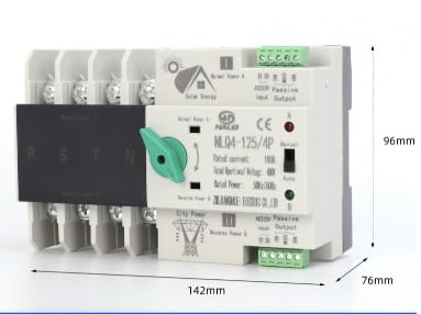 NLQ4-125/4P Dual Power Automatic Transfer Switch 100A 220V - Snelle Omschakeling Stroom