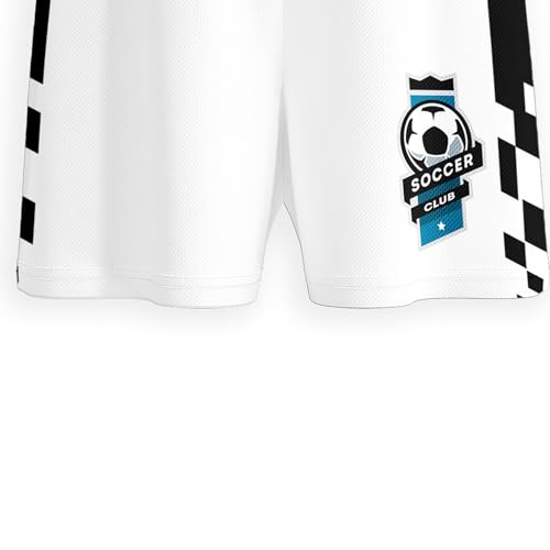 Hjshfue Kids Soccer Jersey Boys Girls Football Practice Outfits Youth Sport Training Uniforms Athletic Jerseys - Thumbnail 5