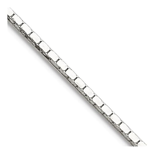 Chaîne en argent 925 miroir collier homme femme pendentif maille fine