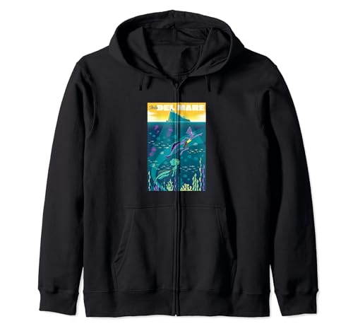 Sweat Luca Disney Pixar à capuche veste zippée vêtement Isola Del Mare pour adulte et ado