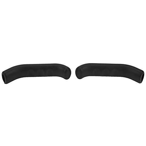 Keenso Brake Lever Covers, Silicone Brake Grips For Your Bike Sticky Finger For Break Lever Mountain Dead Fly Road Folding Bicycle Brake Brake Protection Sleeve Silicone Sleeve (Black) #TOP2