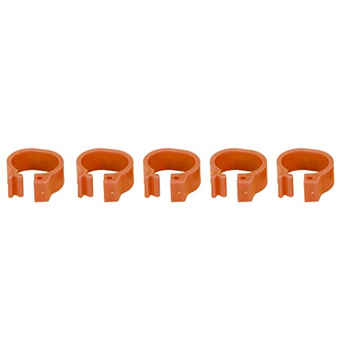 Grampo de pé de pássaro 001-100 faixas de perna de pássaro numeradas 8 mm anéis de identificação de