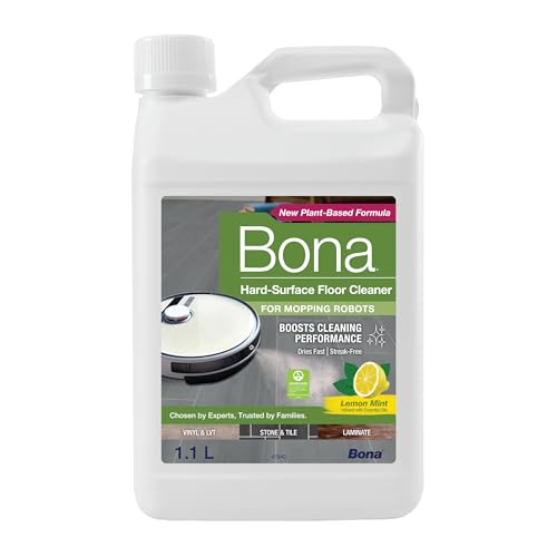 Bona Limpiasuelos de Superficies Duras Especial Robots, 1,1L
