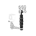 OrcaTorch ZJ12 Handle for Camera Tray, Universal Compatibility with Various Accessories, Easy Mounting of Ball Joint Clamps and Dive Lights for Underwater Photography
