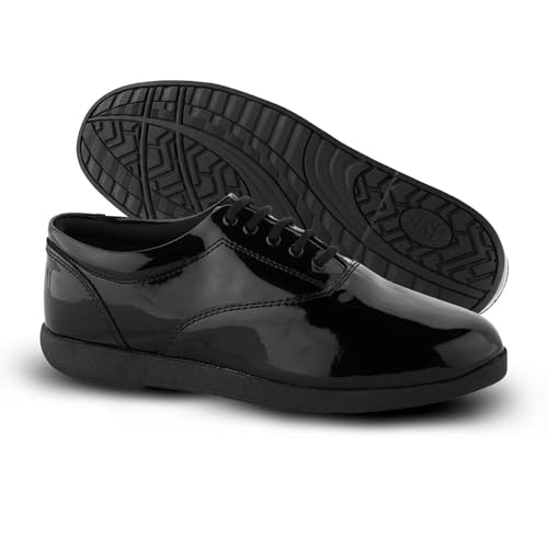 DSI Showstopper Patent Leather Marching Band Shoes (US Footwear Size