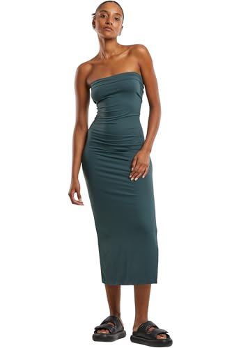Urban Classics Damen Kleid Ladies Bandeau...