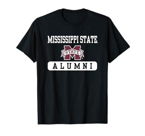 Mississippi State Bulldogs Alumni Logo Officially Licensed T-Shirt