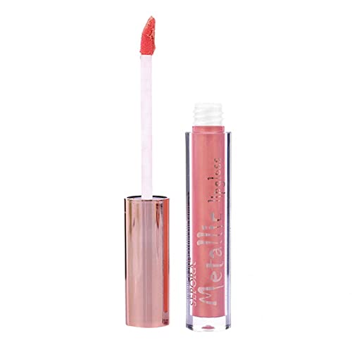 Matte Metallic Lip Gloss Long Lasting Waterproof Strong Pigmented Not Stick Cup Diamond Shimmer Liquid Lipstick Makeup For Women #TOP2