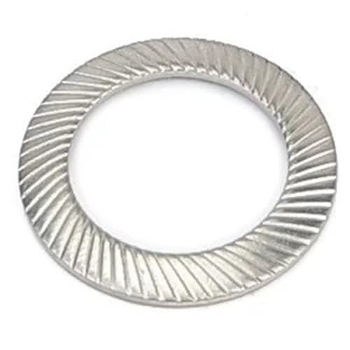 1�`50�� M2.5�`M36 304�X�e�����X/���Y�f�| �~�`���ʎ��t�����b�V���[ ����~�߃��b�V���[(304 Stainless Steel,M20-2pcs)