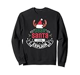 Dear Santa I Can Explain Sweatshirt