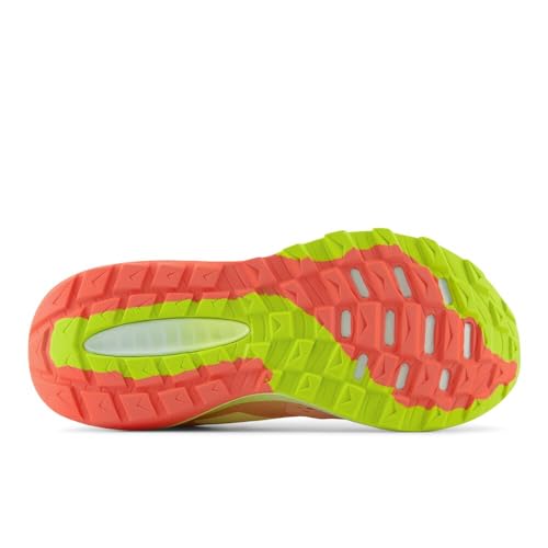 Image of New Balance Women's DynaSoft Nitrel V5 Trail Running Shoe, Guava Ice /Hazy Peach /Limelight, 12 XW