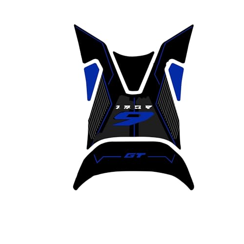 Protection réservoir carburant moto Tracer900 2021 2023 kit autocollant noir