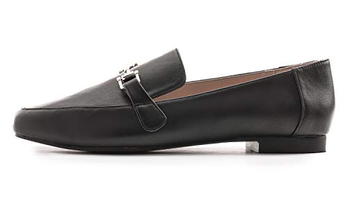 Image of Feversole Women's Fashion Trim Deco Loafer Slippers