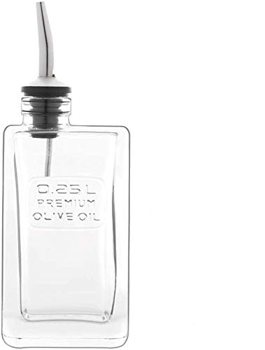 TAPAS & ENVASES RIOJA Aceitera Cristal antigoteo Clasica aceiteras Cocina con dispensador...