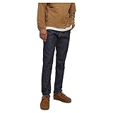 Pantalon en jean pour homme, fermeture éclair et bouton
