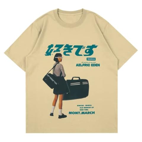 Mens Top Tshirt 90s Vintage Oversize Shirts Summer Unisex Hipster Printed Casual Tee Streetwear Harajuku Tops Cover
