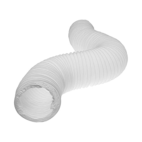 Vent Systems Manguera flexible de PVC de 160 mm de diámetro y 6 m de largo con alambre de acero en el interior. Líneas de aire para ventilación y calefacción.