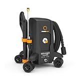 PowerPlay Spyder Pulse Electric Pressure Washer SPY2100X - 2100 Max PSI, 1.5 GPM | 1000ml High Pressure Foam Cannon Included for Powerwashing Homes, Driveways, Concrete, Vehicles and More