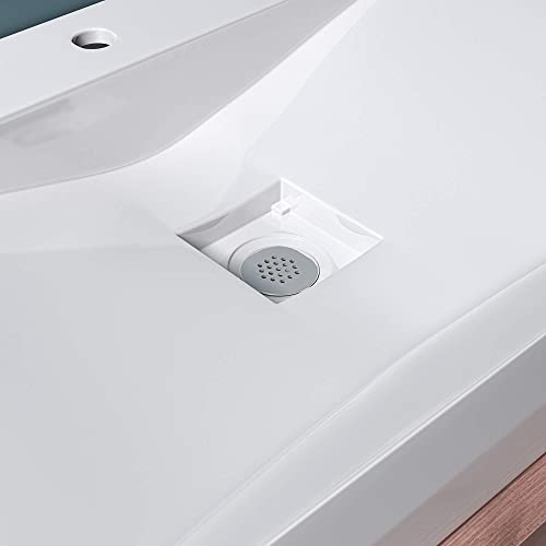 Mai & Mai Lavabo da Appoggio 100x48x10cm, Lavabo