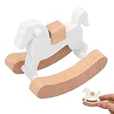 Cheval à bascule miniature : surface lisse, aspect vintage et vivant, notre petit meuble est un joli élément de décoration pour une mini maison