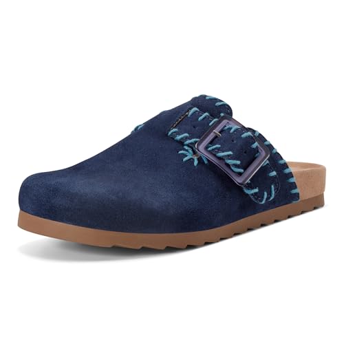 Gena Sabot Earth Femmes chaussures cuir plates confortables marche
