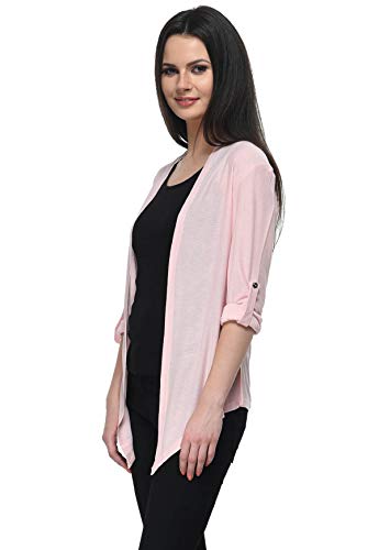 Image of Frenchtrendz Womens's Viscose Crepe Shrug(Size: XS-4XL)