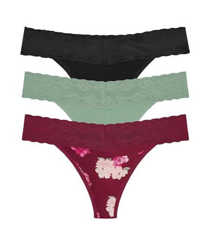 Image of Natori Women's Bliss Cotton Girl Brief Panty 3-Pack