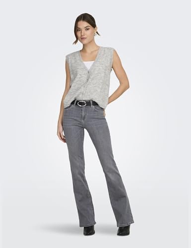 ONLY Onlblush Mid Waist Flared DNM Rea1099 – Ansicht 2