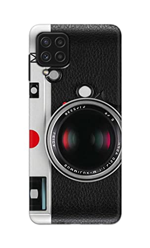 Image of Printed Hard Back Cover Case for Samsung Galaxy A22 4G Back Cover (Vintage Camera) -1302