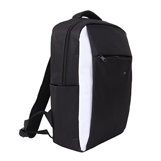 Germerse Game Console Bag, Adjustable Shoulder Strap Durable Shockproof Waterproof Game Console Backpack for Carrying for PS5