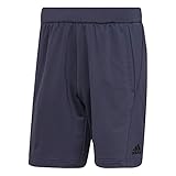 adidas Men's Yoga Shorts, Shadow Navy Melange, Large