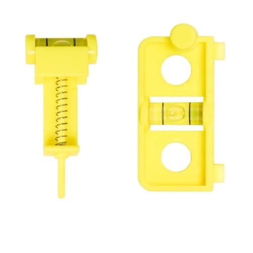 AHOSOUTLY Archery Spirit Level Bow String Level Kit Yellow