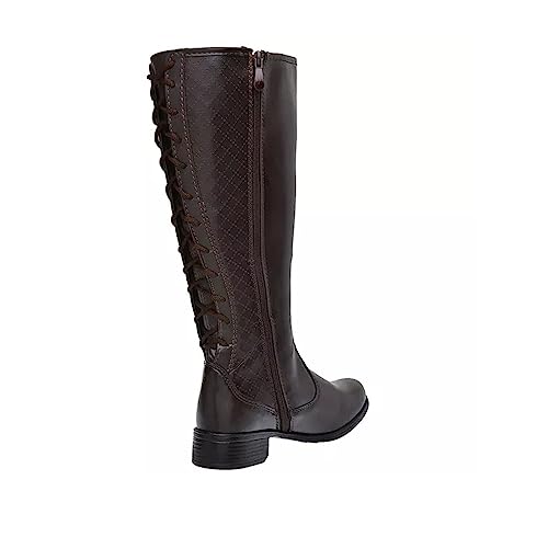 Bota Feminina Montaria Ajustavel Bella Ruth (Marrom, br_footwear_size_system, adult, numeric, numeri