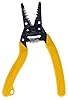 IDEAL Electrical 45-418 Premium Reflex T Stripper - 6-14 AWG solid, 8-16 AWG stranded, Wire Stripper, Plier Nose, Textured Grips