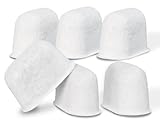 Activated Carbon Water Filter Replacement for KitchenAid Espresso Machine KES6551 Series - Premium 6-Pack Charcoal Water Filters Replacement Part