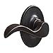 Dexter by Schlage J170SEV716LH Seville Decorative Inactive Trim Left Handed Lever, Aged Bronze