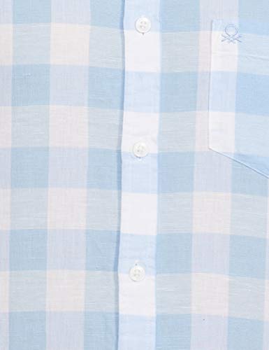 Image of United Colors of Benetton Men's Cotton Slim Fit Shirt
