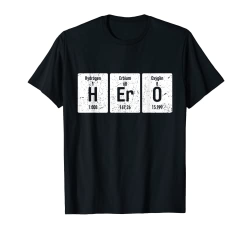 HERO | Tavola periodica Marvelous Elements World Science Tee Maglietta