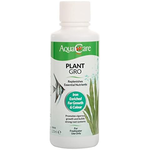 AquaCare Plant Gro Tropical Aquarium Liquid Plant Fertilizer 120ml Cover
