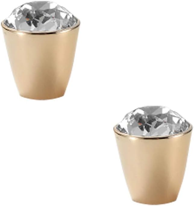 Boutons de porte en cristal effet diamant pour relooker vos armoires