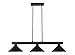 Z-Lite 3 Light Billiard Light 152MB-MMB, Black, 8.00x46.00x14.00