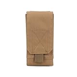 Material: tela de nylon Zerama Ejército al Aire Libre táctico del teléfono móvil Bolsa de la pistolera del Caso Bolsa de Titular de la Correa Universal Conveniente pequeña Bolsa