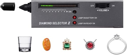 Hqdz HQDZ-02 Jewelry Diamond Tester,Jewelry Diamond Tester＋200G/0.01G Mini Jewelry Scale+30X 60X 90X Mini Led Magnifying,Professional Diamond Selector thumb #1